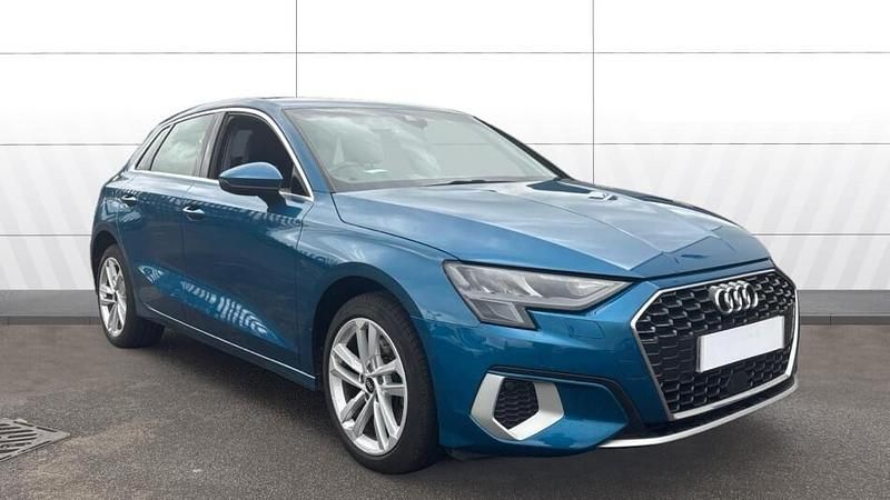 Blue Used 2021 Audi A3 e-tron Sport Hatchback | £16,474 (Good price) - Image 1/3