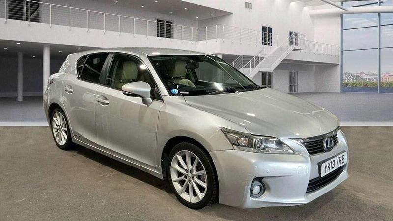 Silver Used 2013 Lexus CT200h Luxury Line Hatchback | £6,595 (Fair price) - Image 1/4