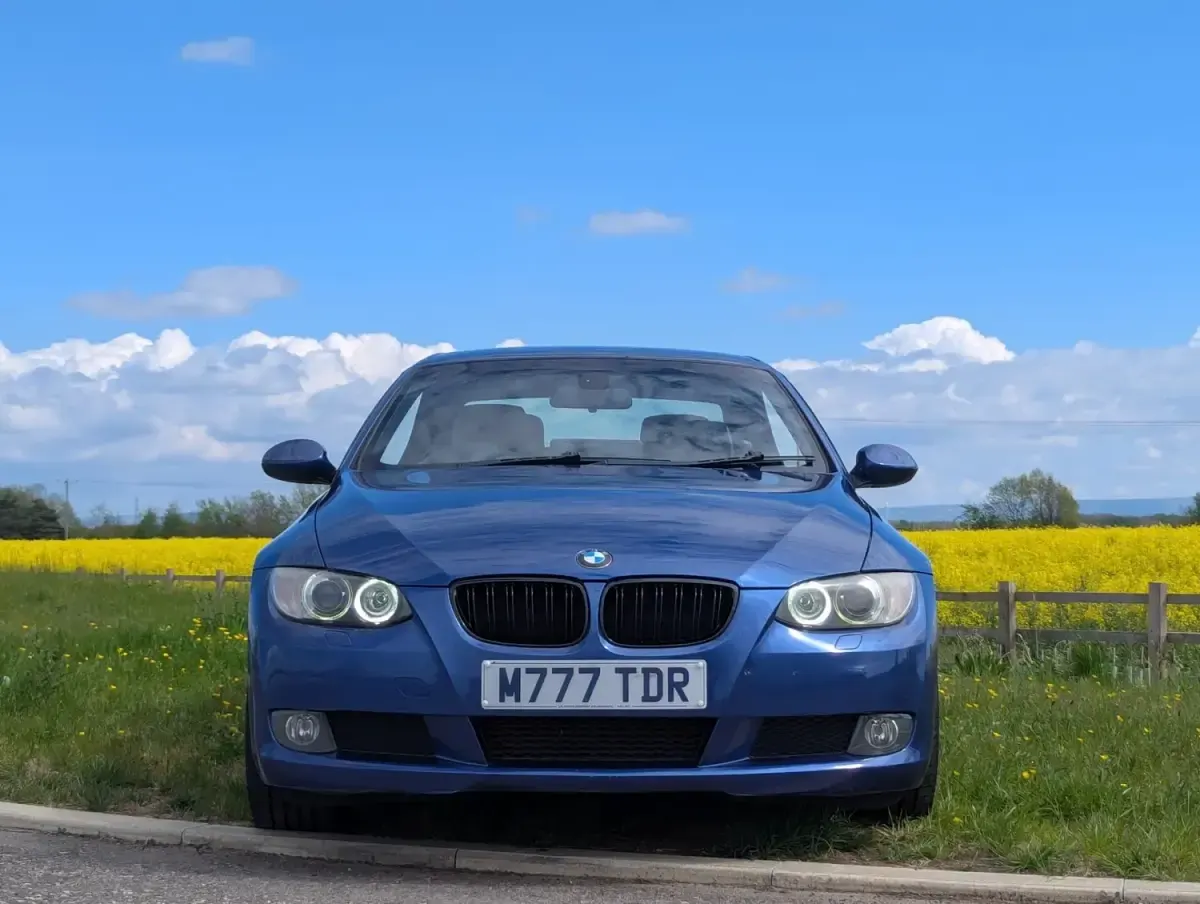 Begagnad BMW 320 Cabriolet Comfort Edition 2008 Blå Cab