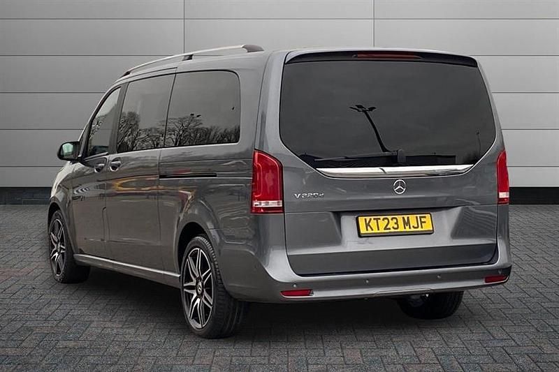 Used Mercedes V220 AMG line 163 HP (119 kW) 2023 Dark graphite grey MPV