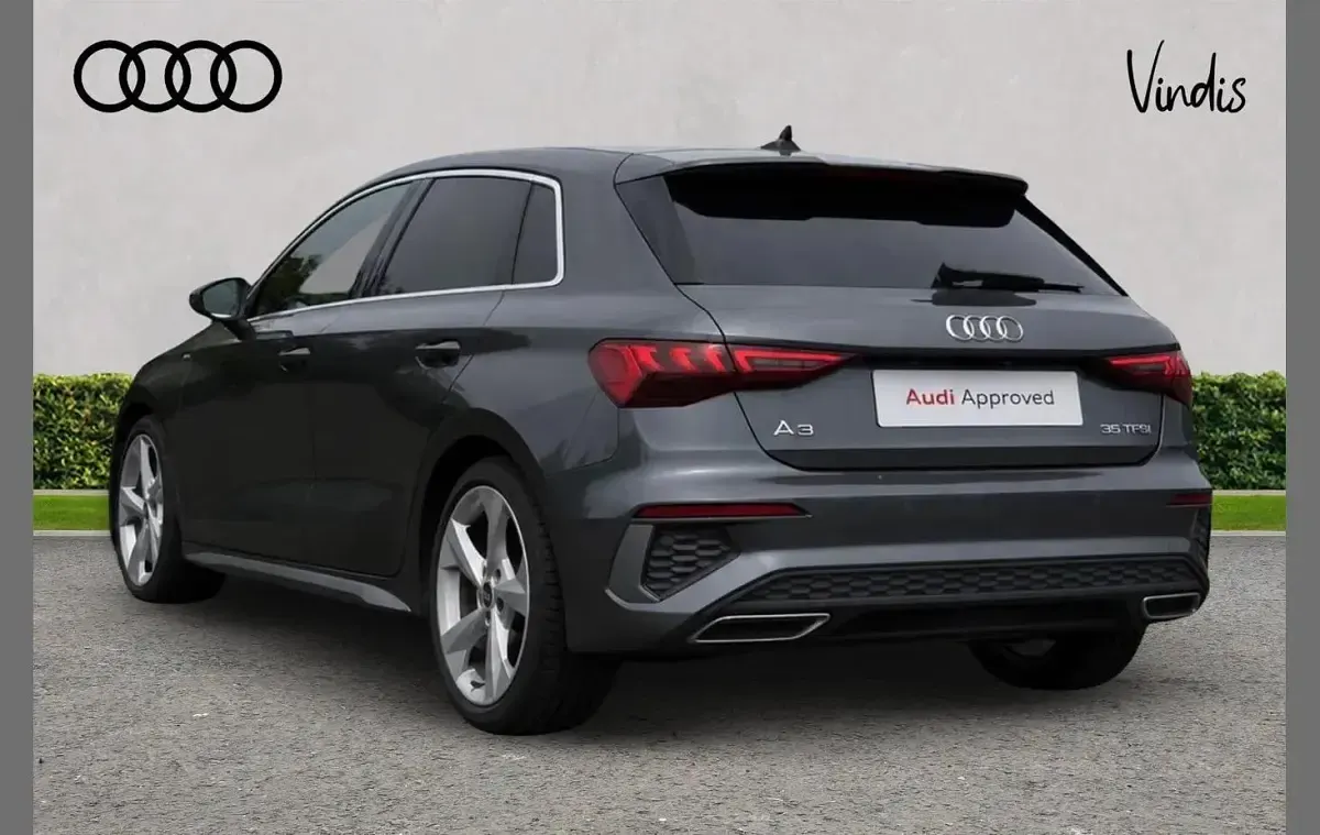Used Audi A3 S-Line 147 HP (108 kW) 2021 Grey Sedan