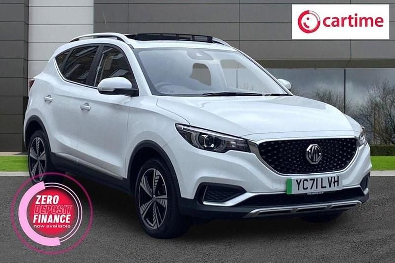 White Used 2021 MG ZS Exclusive Sedan | £11,299 (Fair price) - Image 1/4