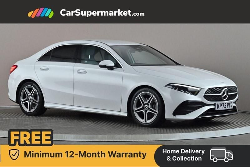 White Used 2023 Mercedes A200 Executive Sedan | £22,197 (Fair price) - Image 1/4