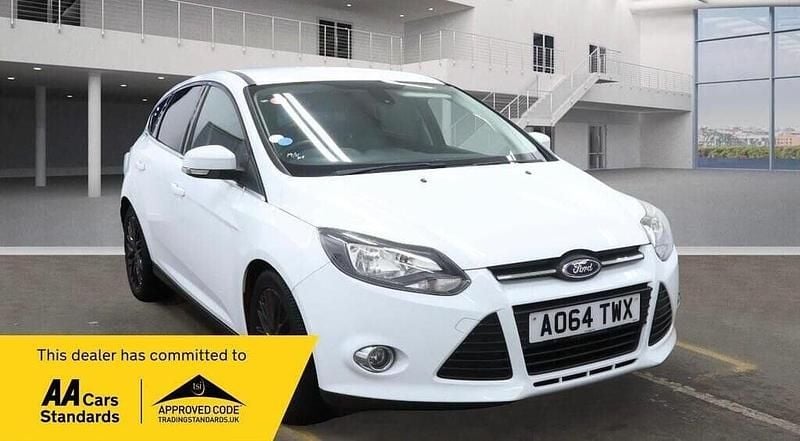 White Used 2014 Ford Focus Zetec Hatchback | £3,495 (Fair price) - Image 1/3