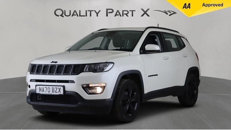 Usado Jeep Compass Night Eagle 140 CV (102 kW) 2020 Blanco SUV