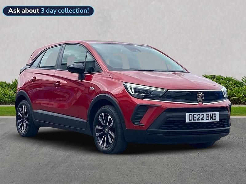 Red Used 2022 Vauxhall Crossland Design Edition SUV | £11,872 (Fair price) - Image 1/4