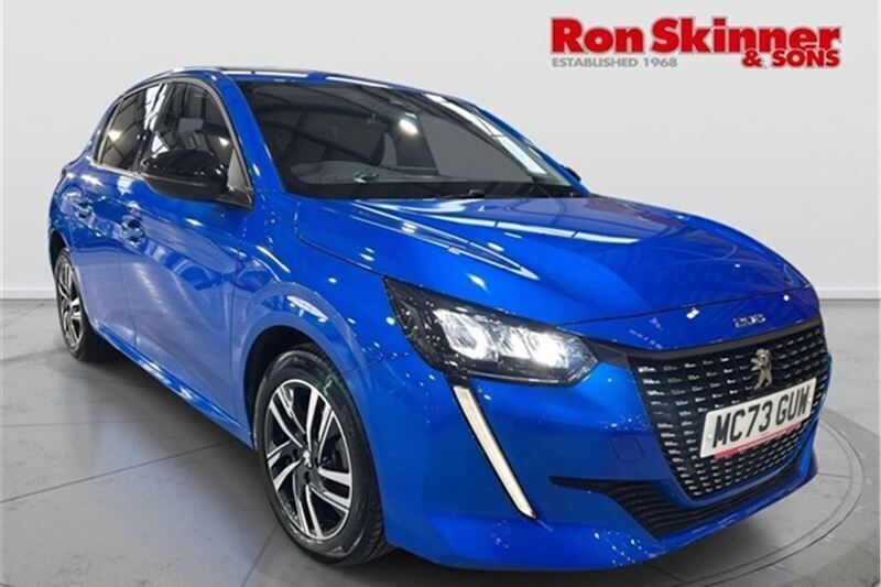 Blue Used 2023 Peugeot 208 Allure+ Hatchback | £19,799 (Expensive) - Image 1/4