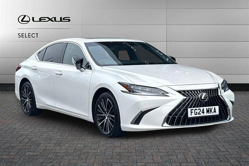 Sonic white Used 2024 Lexus ES300H Sedan | £34,495 (Fair price) - Image 1/4