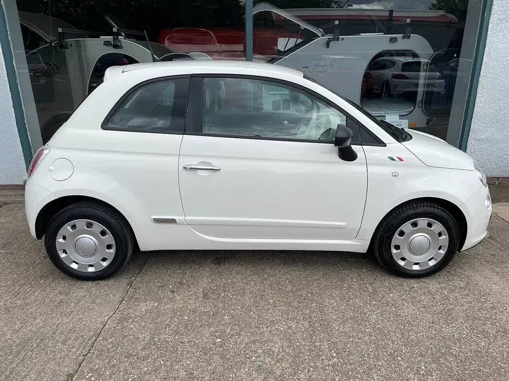Used Fiat 500 Pop 69 HP (50 kW) 2015 White Hatchback