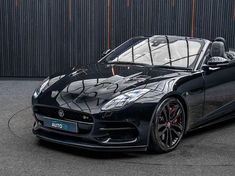 Używany Jaguar F-Type R 2019 Czarny Kabriolet