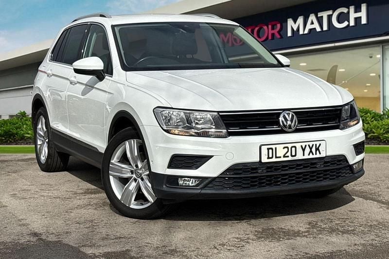 Used VW Tiguan Match 150 HP (110 kW) 2020 White SUV