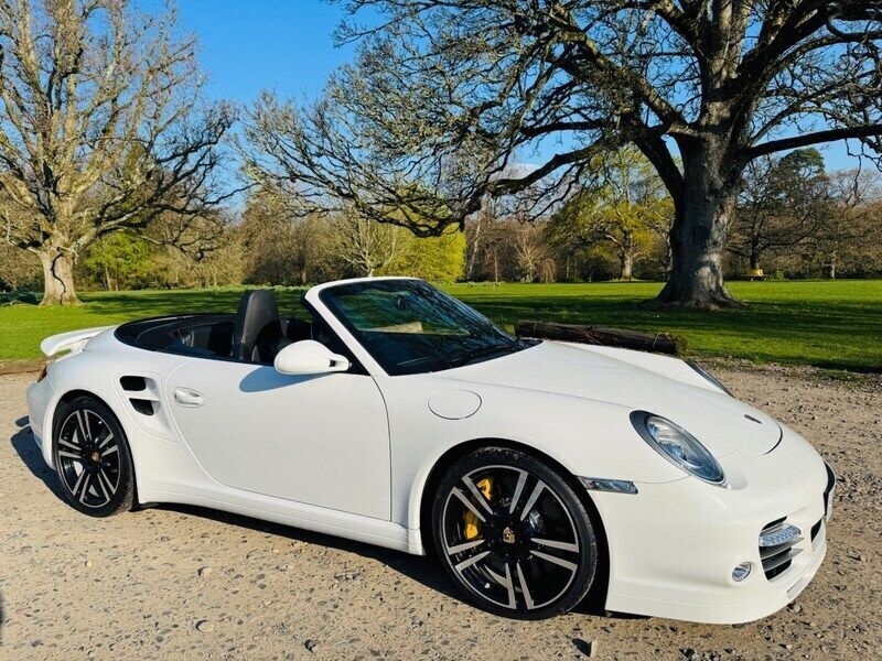 White Used 2012 Porsche 911 Turbo S Cabriolet Cabriolet | £74,995 - Image 1/4