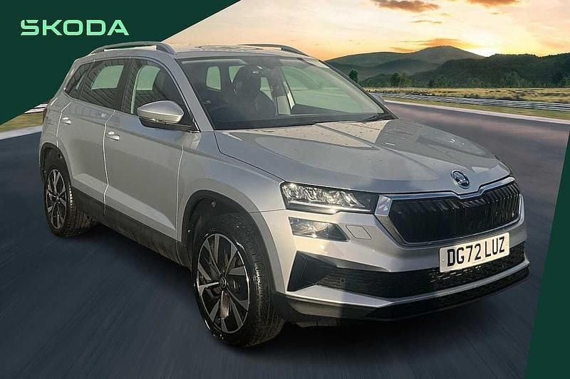 Silver Used 2022 Skoda Karoq SE L SUV | £20,050 (Fair price) - Image 1/4