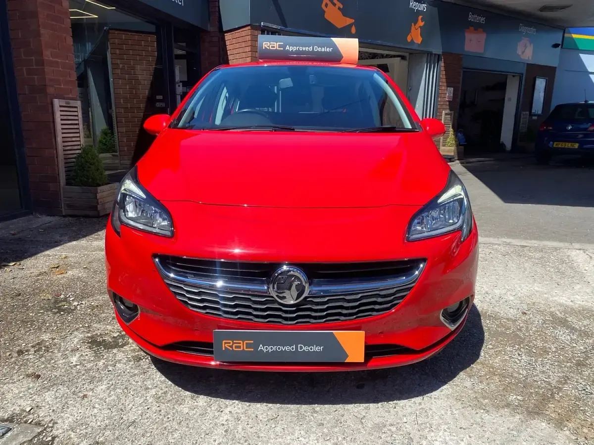 Used Vauxhall Corsa 90 HP (66 kW) 2019 Red Hatchback
