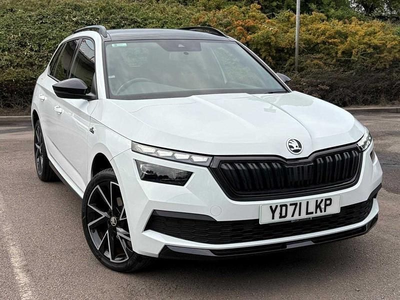 White Used 2021 Skoda Kamiq Monte Carlo SUV | £17,681 (Fair price) - Image 1/4