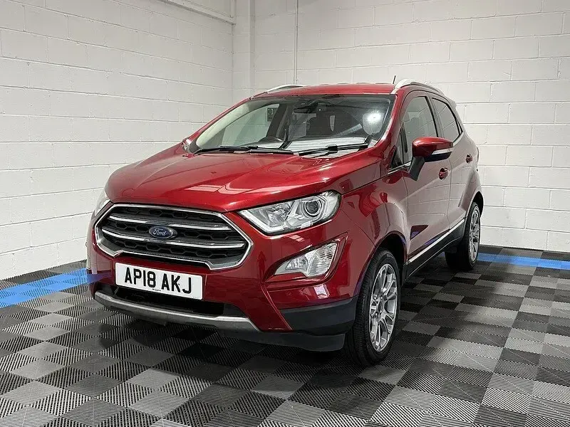 Used Ford Ecosport Titanium 2018 Red SUV