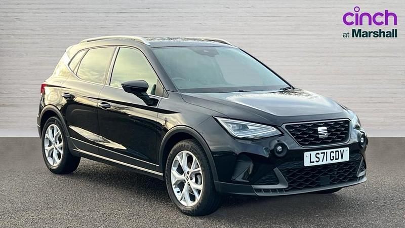 Black Used 2021 Seat Arona FR SUV | £12,006 (Fair price) - Image 1/4