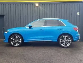 Used Audi Q3 Advanced 190 HP (139 kW) 2019 Blue SUV