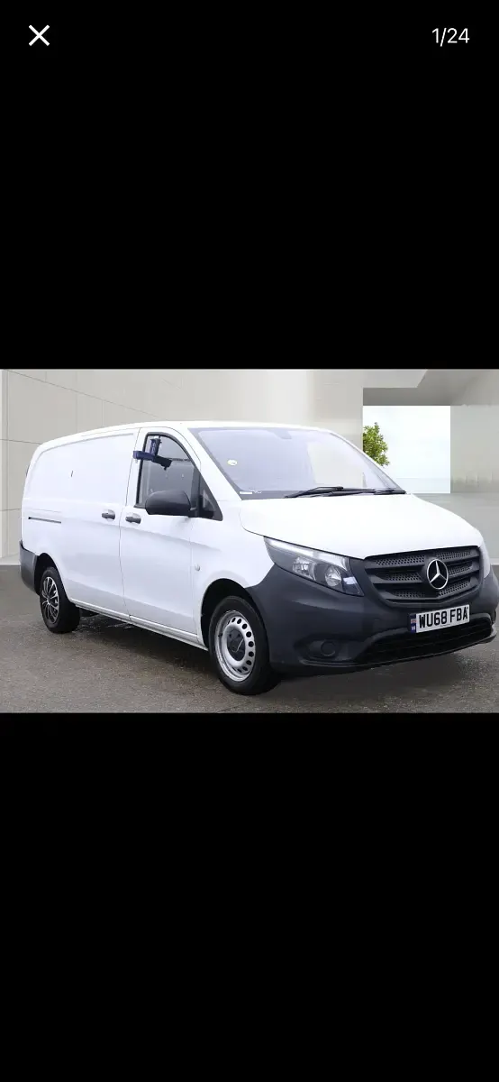 Used Mercedes Vito 2018 White Van