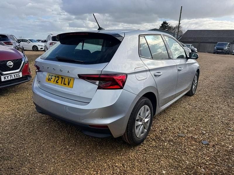 Used Skoda Fabia Comfort 95 HP (69 kW) 2022 Silver Hatchback