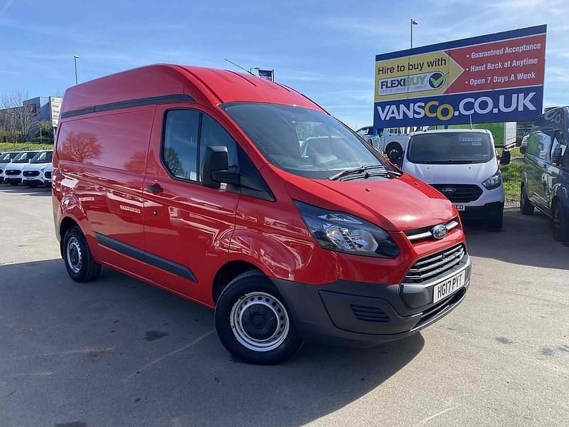 Begagnad Ford Transit Custom Trend 104 HK (76 kW) 2017 Röd Van