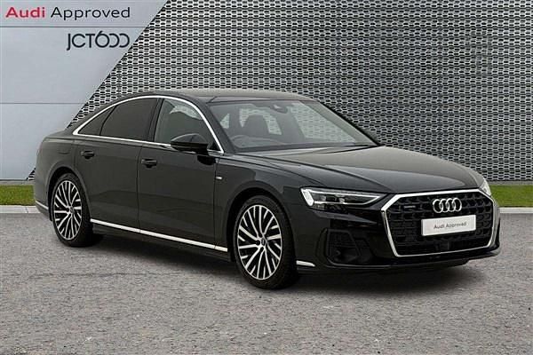 Used Audi A8L S-Line 282 HP (207 kW) 2025 Black Sedan