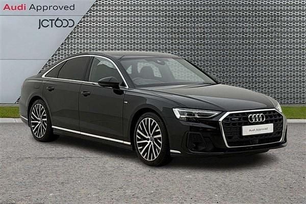 Used Audi A8L S-Line 282 HP (207 kW) 2025 Black Sedan