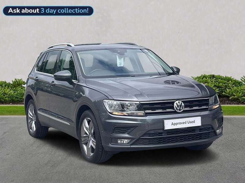 Grey Used 2019 VW Tiguan Match SUV | £16,490 (Fair price) - Image 1/4