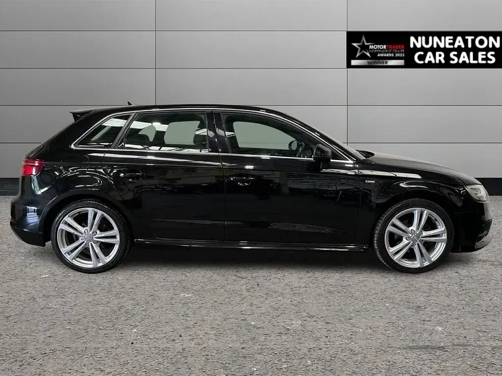 Used Audi A3 S-Line 150 HP (110 kW) 2020 Black Sedan