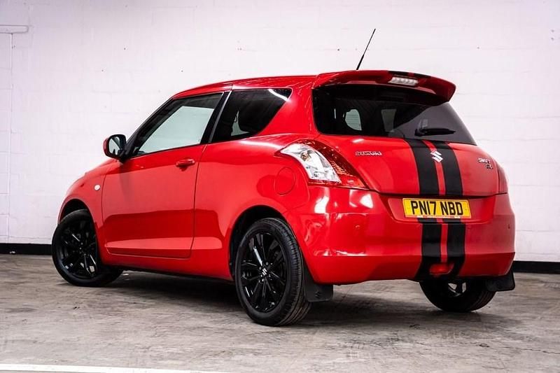 Used Suzuki Swift SZ-L 94 HP (69 kW) 2017 Red Hatchback
