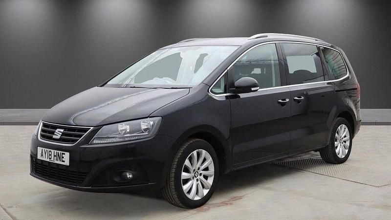 Used Seat Alhambra Ecomotive 150 HP (110 kW) 2018 Black MPV