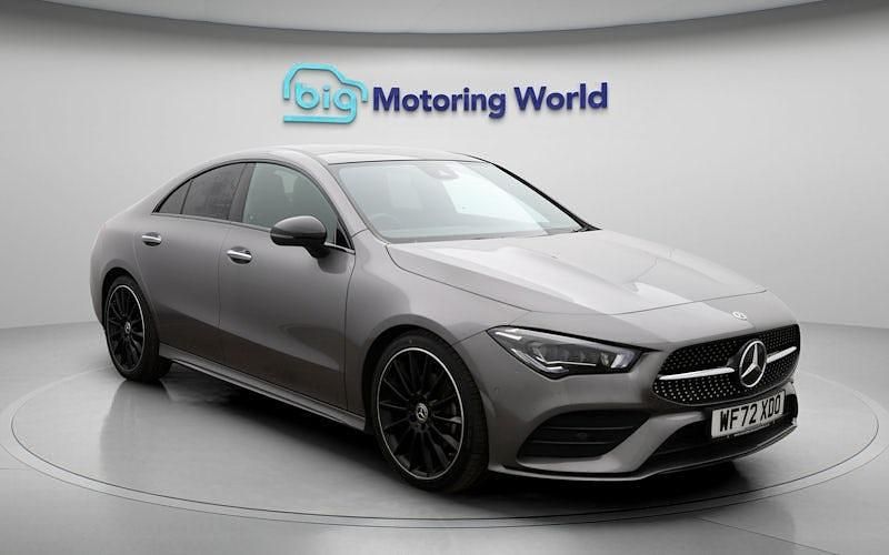 Used Mercedes CLA180 AMG line 136 HP (100 kW) 2022 Grey Sedan