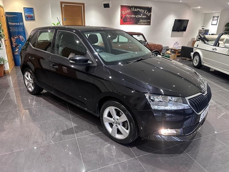 Used Skoda Fabia SE L 2020 Black Hatchback