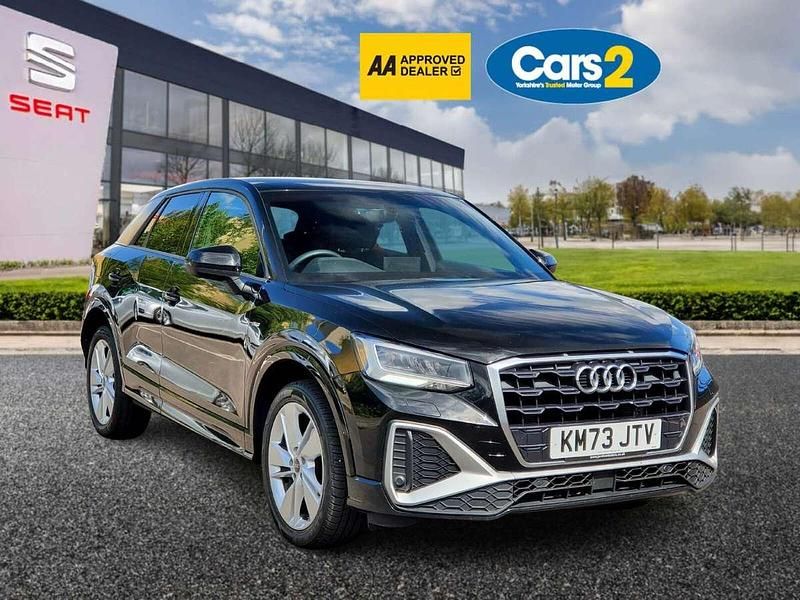 Black Used 2023 Audi Q2 S-Line SUV | £22,325 (Fair price) - Image 1/4