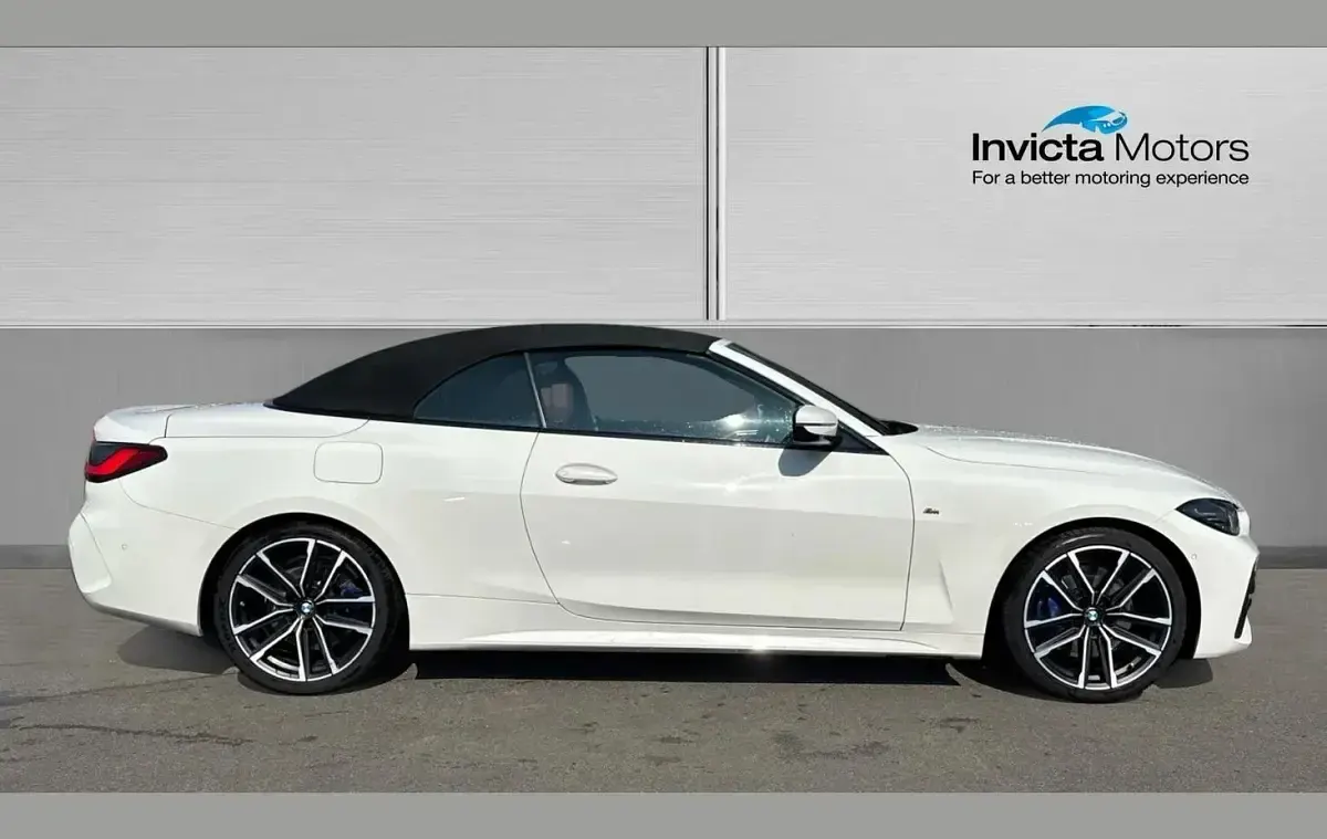 Used BMW 420 M Sport 184 HP (135 kW) 2021 White Cabriolet