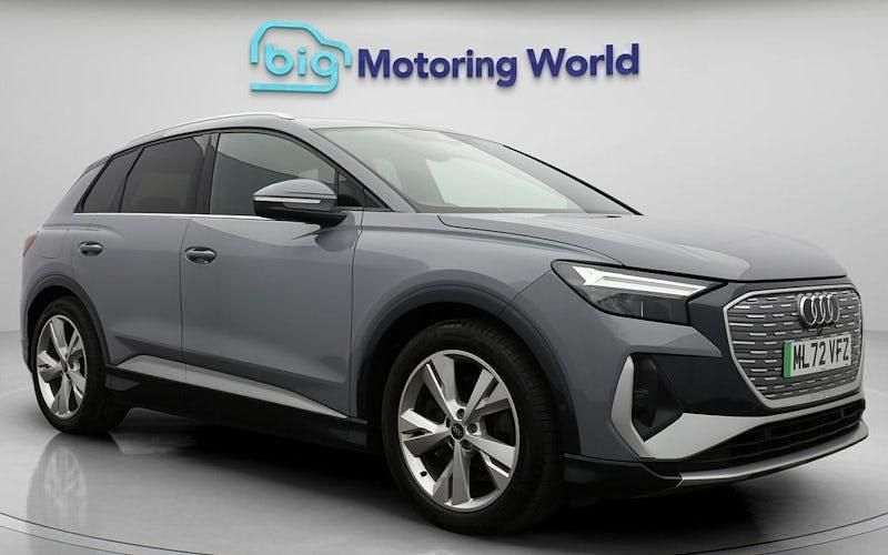 Used 2023 Audi Q4 e-tron S-Line SUV | £24,400 (Fair price) - Image 1/4