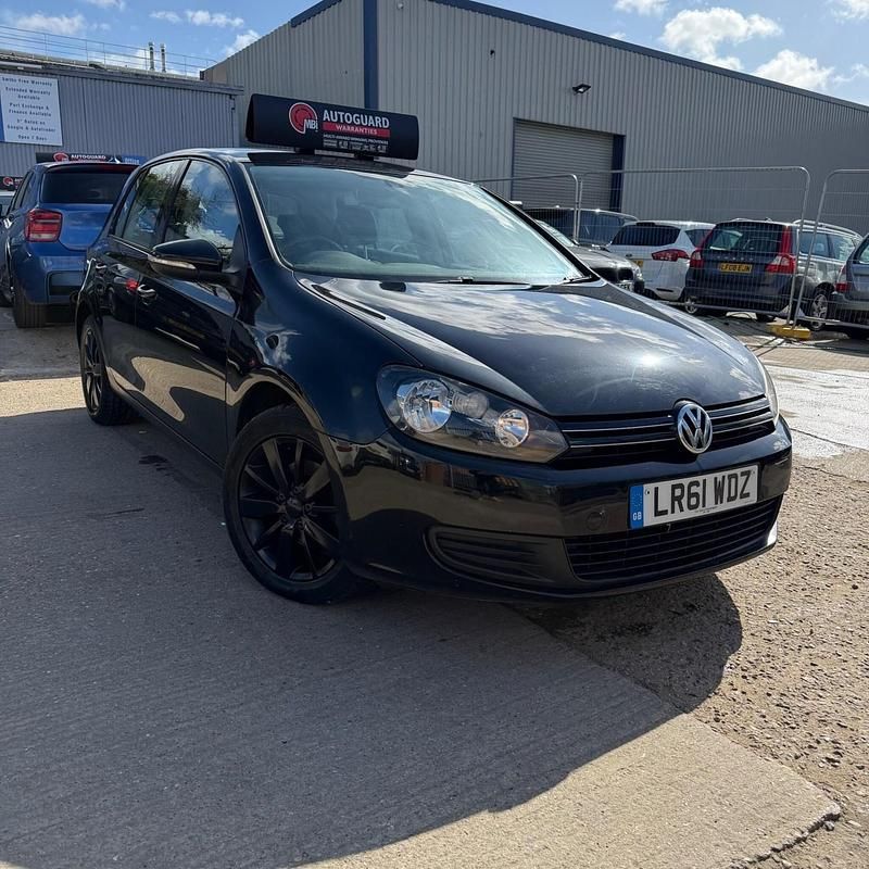 Used VW Golf VI Match 2011 Black Hatchback
