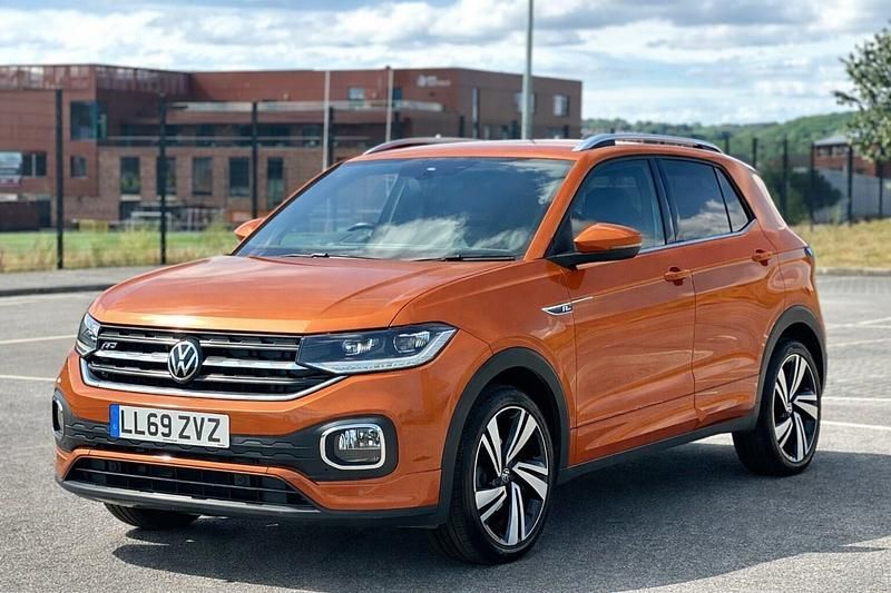 Used VW T-Cross R-line 2019 Orange SUV