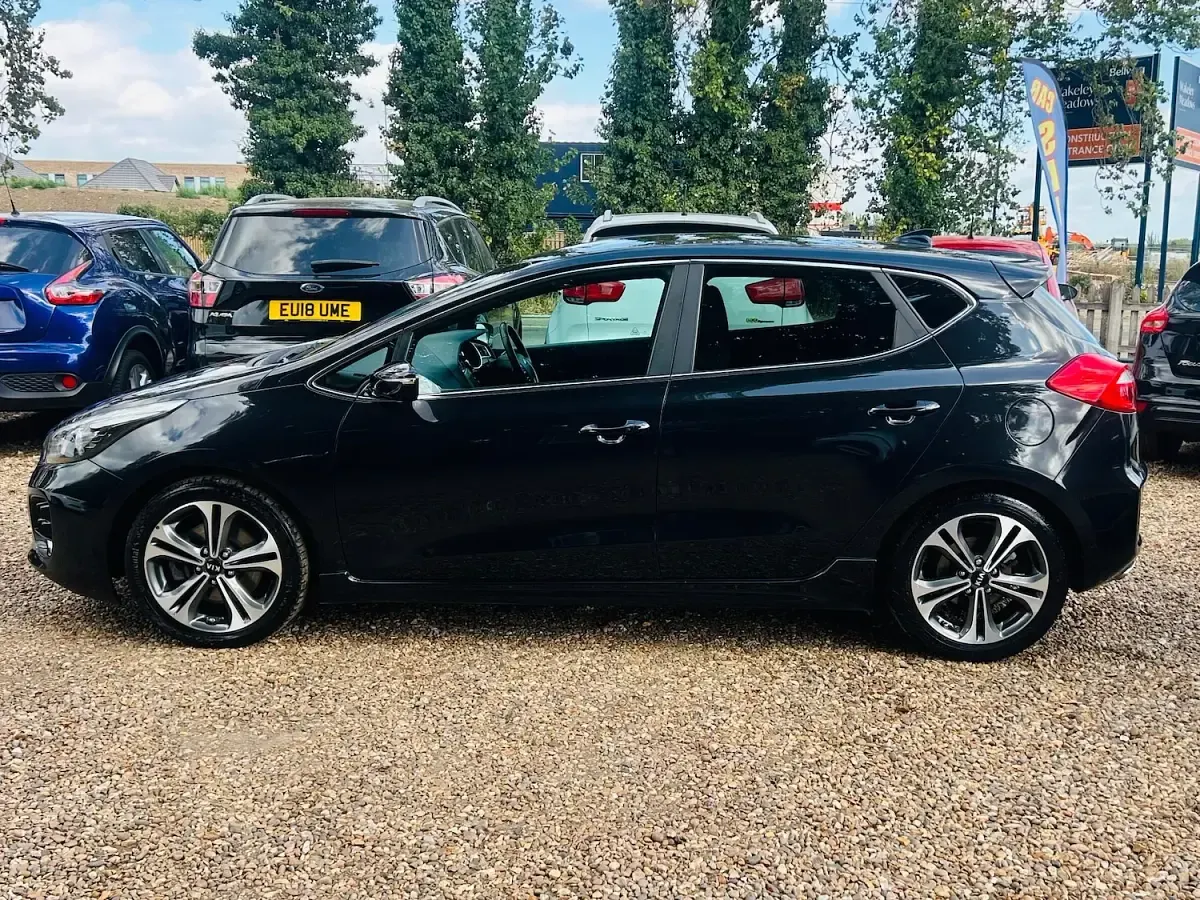 Used Kia Ceed GT-Line 136 HP (100 kW) 2017 Black Hatchback
