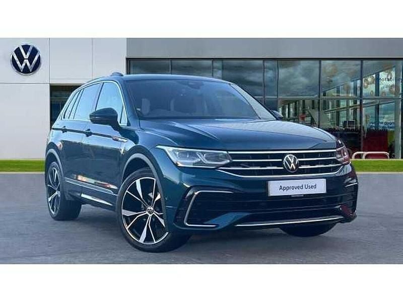 Used VW Tiguan R-line 150 HP (110 kW) 2023 Blue SUV