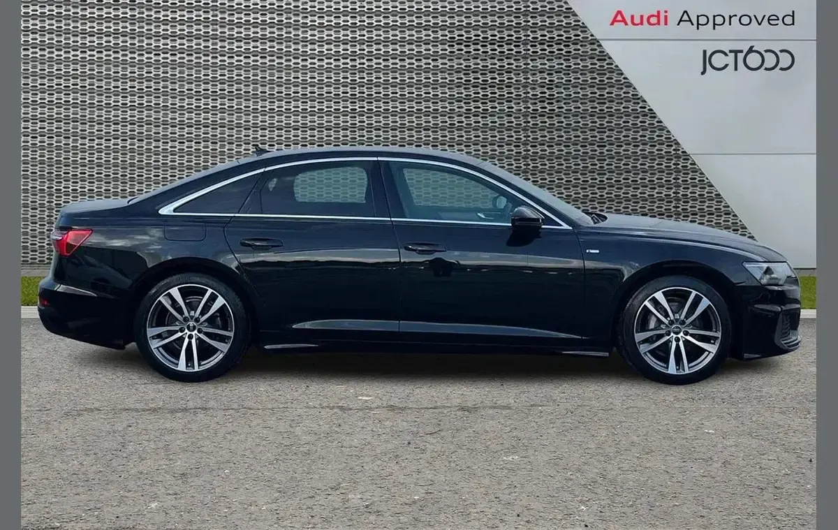 Used Audi A6 S-Line 200 HP (147 kW) 2023 Black Sedan