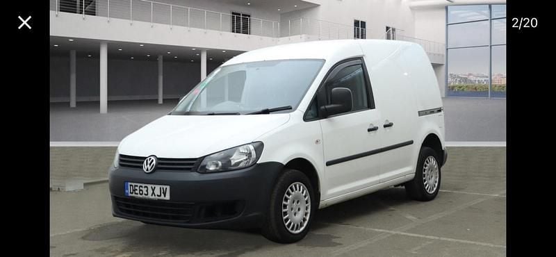 Begagnad VW Caddy Startline 102 HK (75 kW) 2013 Vit Minibuss