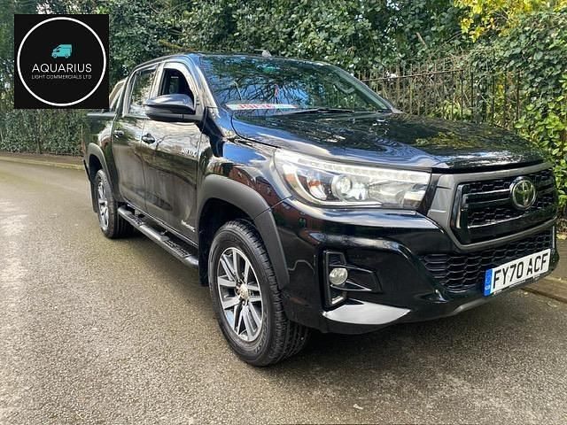 Black Used 2020 Toyota HiLux Pickup | £24,499 (Expensive) - Image 1/4