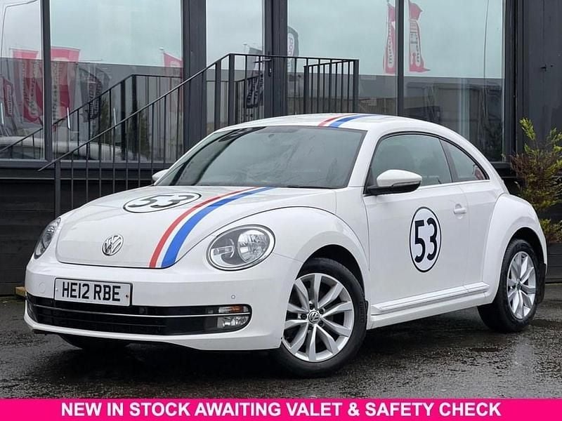 Used VW Beetle Design 160 HP (117 kW) 2012 White Hatchback