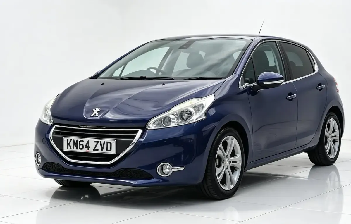 Used Peugeot 208 Allure 2014 Blue Hatchback