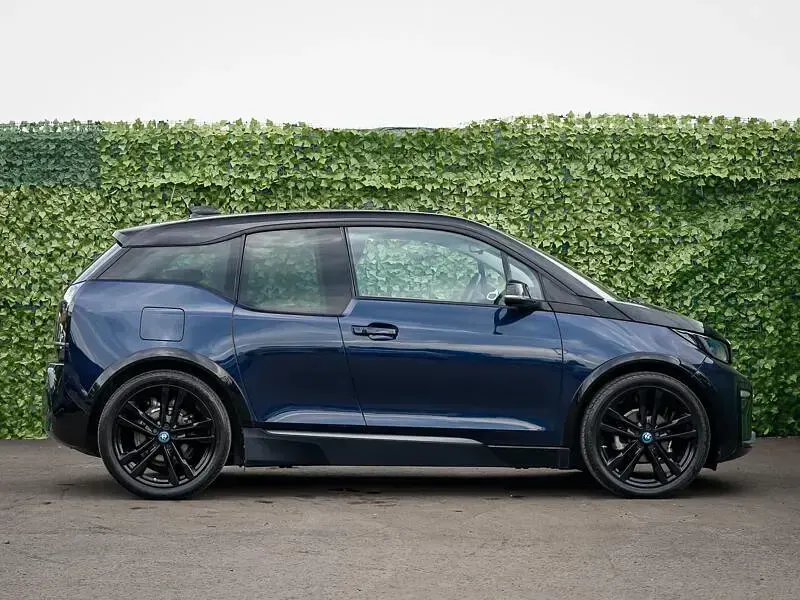 Used BMW i3 Performance 134 kW (183 HP) 2018 Imperial blue with highlight frozen grey metallic Hatchback