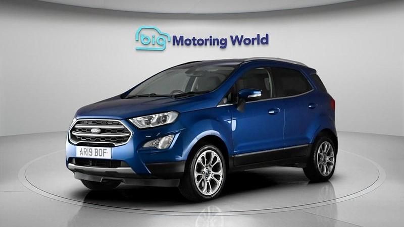 Used Ford Ecosport Titanium 125 HP (91 kW) 2019 Blue SUV