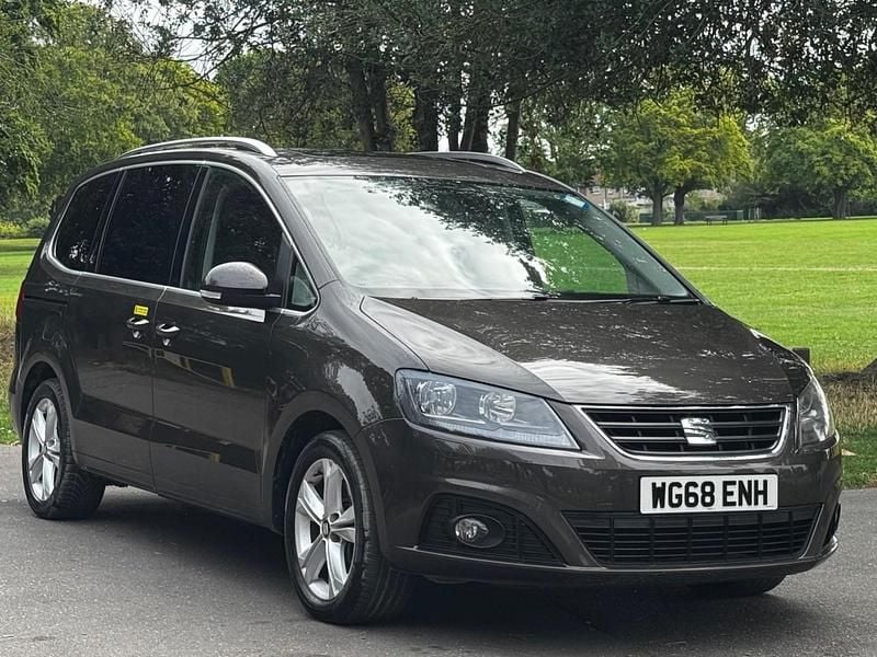Brown Used 2018 Seat Alhambra XCELLENCE MPV | £14,995 (A bit pricey) - Image 1/4