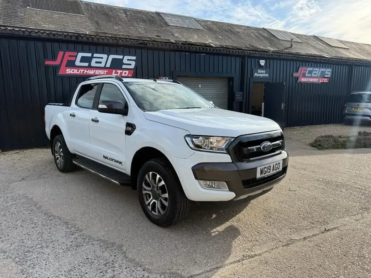 Used Ford Ranger Wildtrack 200 HP (147 kW) 2019 White Pickup