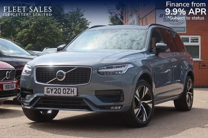Grey Used 2020 Volvo XC90 R-Design SUV | £34,445 (Fair price) - Image 1/3